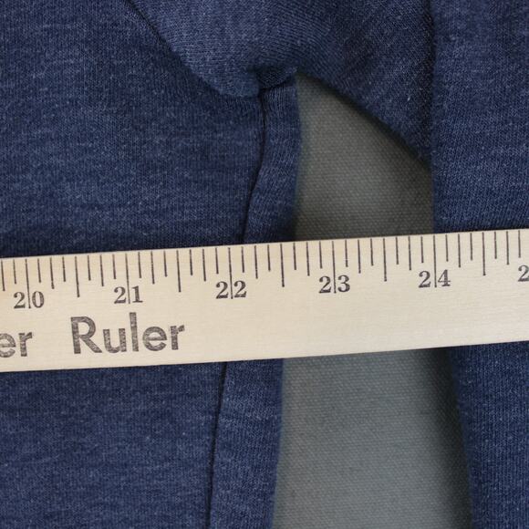 Orvis Quarter Zip Pullover Mens M Blue Cotton Casual - Picture 5 of 6